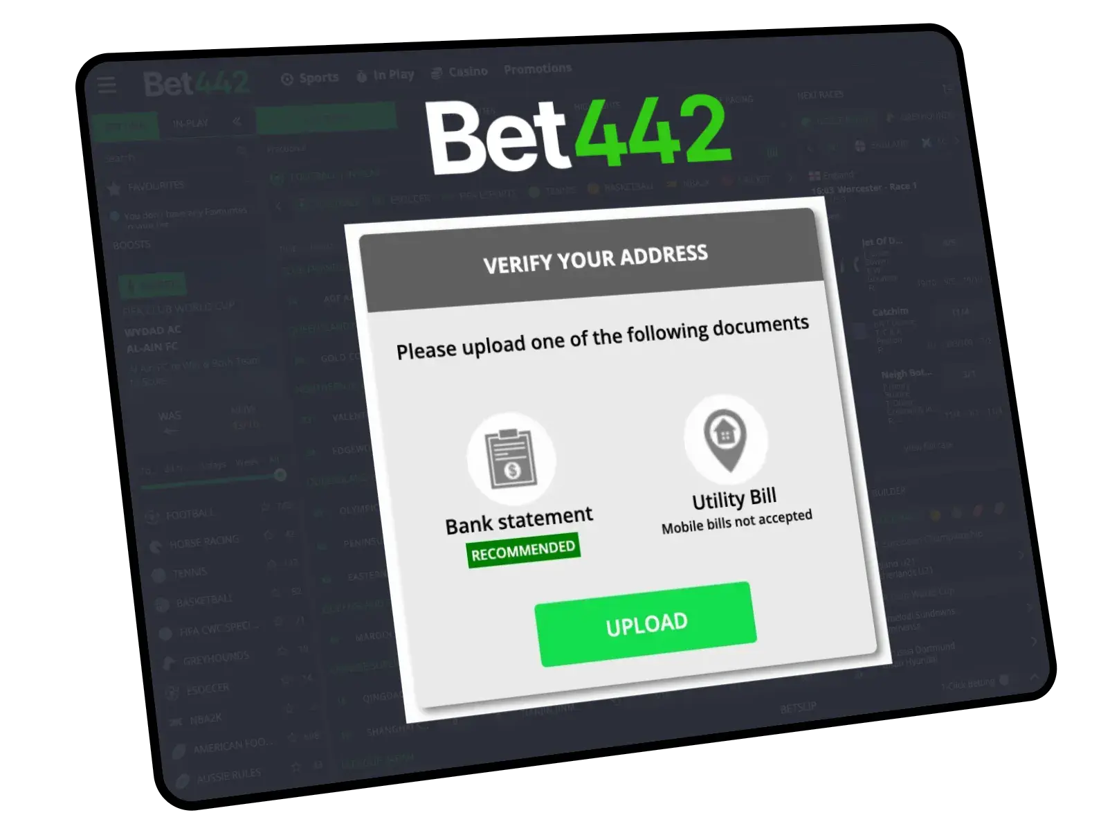 Bet 442 Verification documents